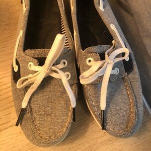 Sperry canvas shoes 5.5